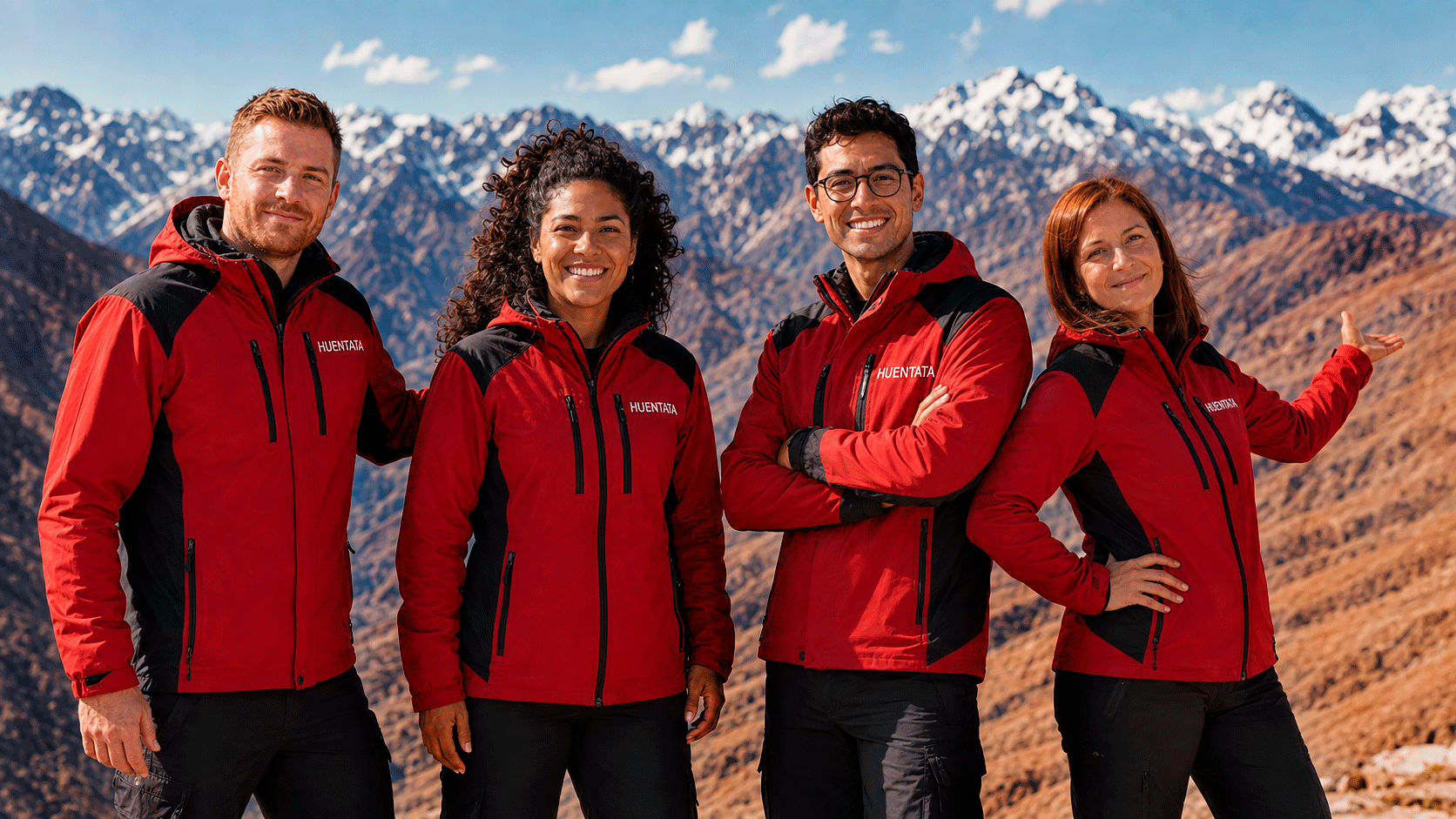 Equipo de guías profesionales de Huentata